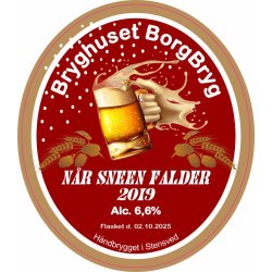 Etiketter til flasker og glas 75x90 mm