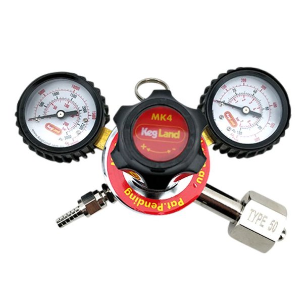 Nitrogen Regulator Type 50 med 2 Manometer 