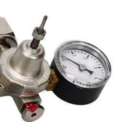 Co2 regulator med 2 udtag 