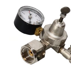 Co2 regulator med 2 udtag 