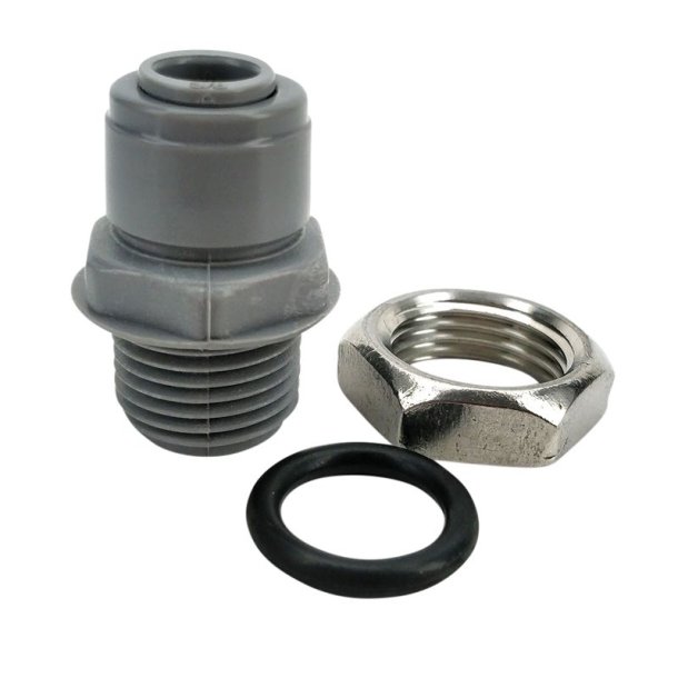 Fitting, Bulkhead 3/8" - 1/2"