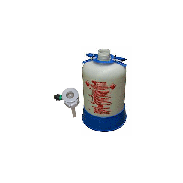 Rensedunk med S-dykrr - 5 liter plast