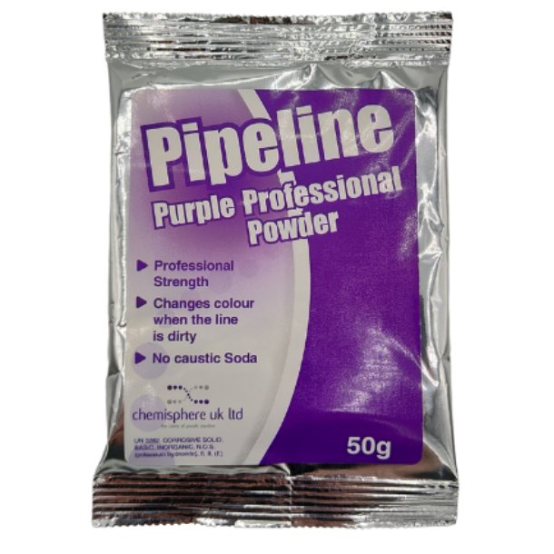 Pipeline Rensepulver 50 gram Pulver til 5L