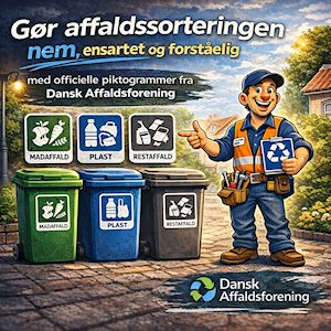 Affaldsskilte og Piktogrammer
