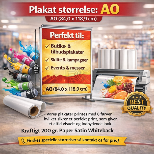 Plakatprint A0 (84,0 x 118,9 cm)