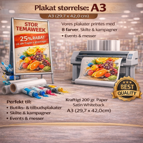 Plakatprint A3 (29,7 x 42,0 cm)