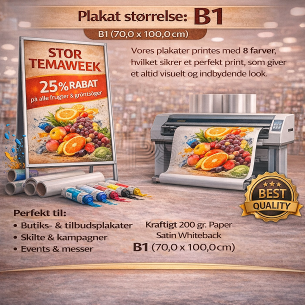 Plakatprint B1 (70,0 x 100,0 cm)