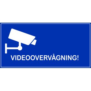 Video overv�gnings skilt