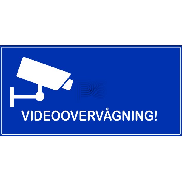 Video overv�gnings skilt