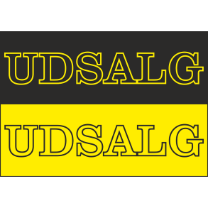 Udsalgs Banner