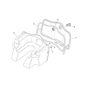 Handskerumsklap Sort