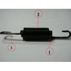 Fjeder for sidesttteben