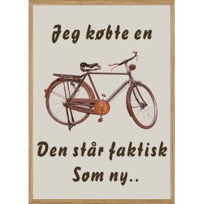 Min nye cykel