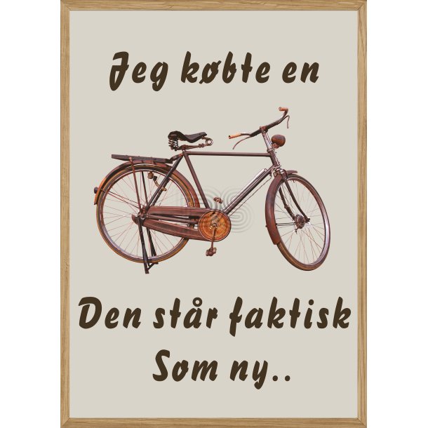 Min nye cykel