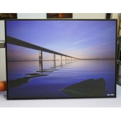 Foto p lrred med lrredsstruktur 50x70 cm