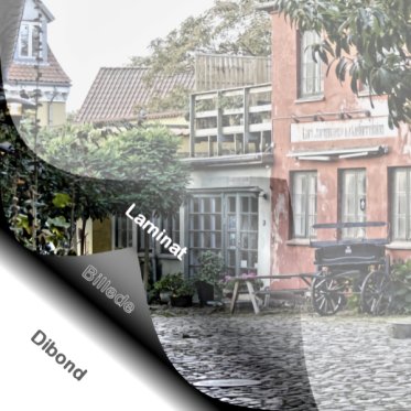 Print monteret på Aludibond