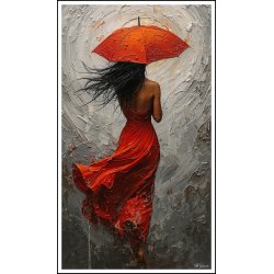 Krlighed der forsvinder ud i regnen