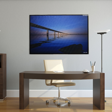 Foto Print på canvas - med lærredsstruktur