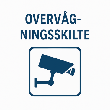 Overvågningsskilte