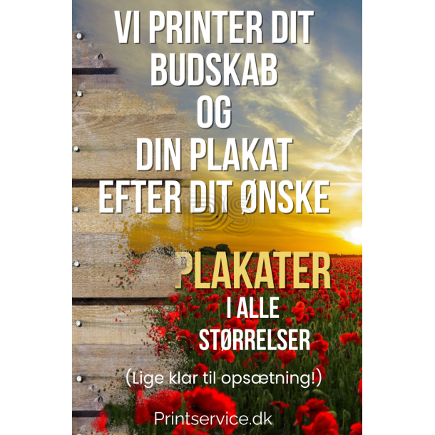 Plakatprint A2 (42,0 x 59,4 cm)