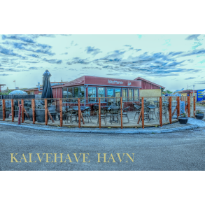 Iskutteren Kalvehave havn - Kalvehave Plakat