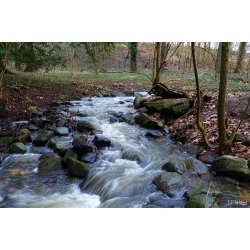 Vandfaldet ved Mallings Klft med Stille Vand