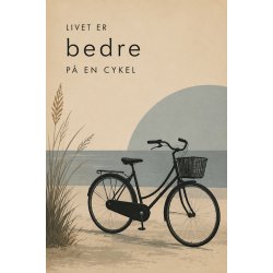 Livet er bedre p� en cykel