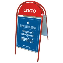 Stl Standard gadeskilt - Rd