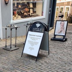 Stl Standard gadeskilt - Rd