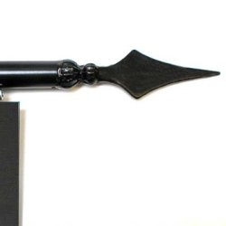 Galgeskilt Hang Sign Antique, sort udhngsskilt