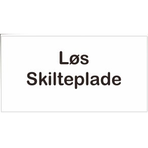 Topplade 62,5 x 29,8 cm, 3 mm PS