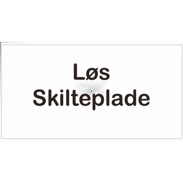 Topplade 62,5 x 29,8 cm, 3 mm PS