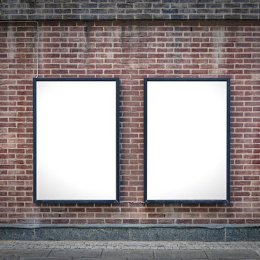 Præsentations display - Reklamematriale