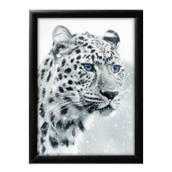 Alu snap frame, 25 mm Sort