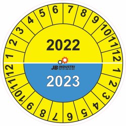 Kalibrerings hjul med mneds interval