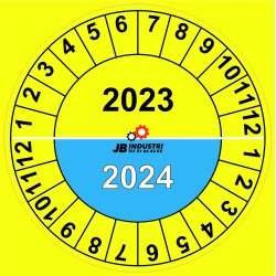 Kalibrerings hjul med mneds interval