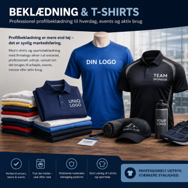Erhvervsbekl&aelig;dning - T-shirts