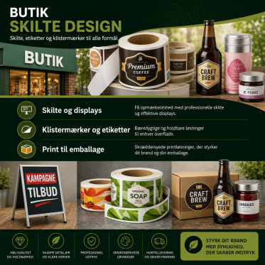 Skilte design