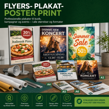 Flyers- Plakat- Poster print
