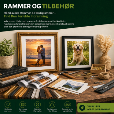 Rammer og tilbeh&oslash;r