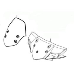 Styrskjold forreste del