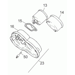 Omdrejningstller "UDGET"