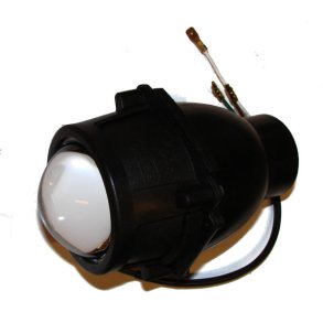 Forlygte parabol med kort lys