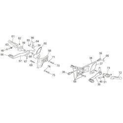 Splitbolt for gearforbindelse "UDGET"