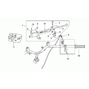 Bremsegreb Master hjre