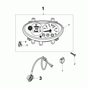 Speedometerkabel UDGÅET