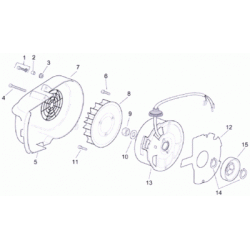 Blserskjold over cylinder