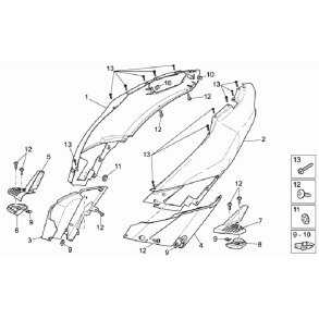 Fodhviler venstre bag
