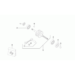 Afstandsstykke bag variator