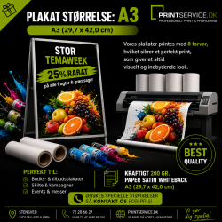 Plakatprint A3 (29,7 x 42,0 cm)